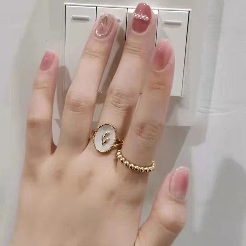 Pearl Tulip Pink Nail