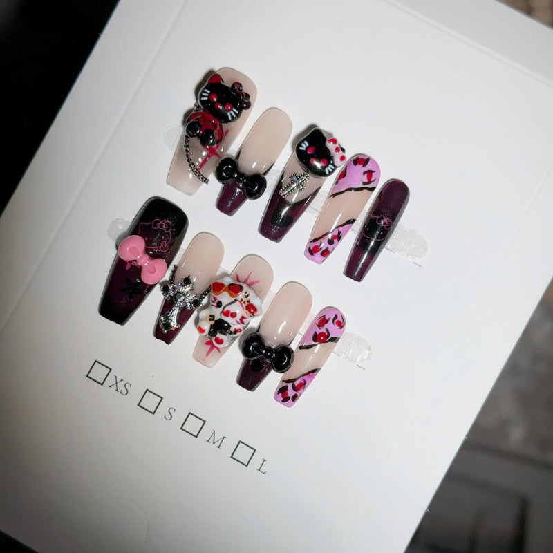 Dark Hello Kitty