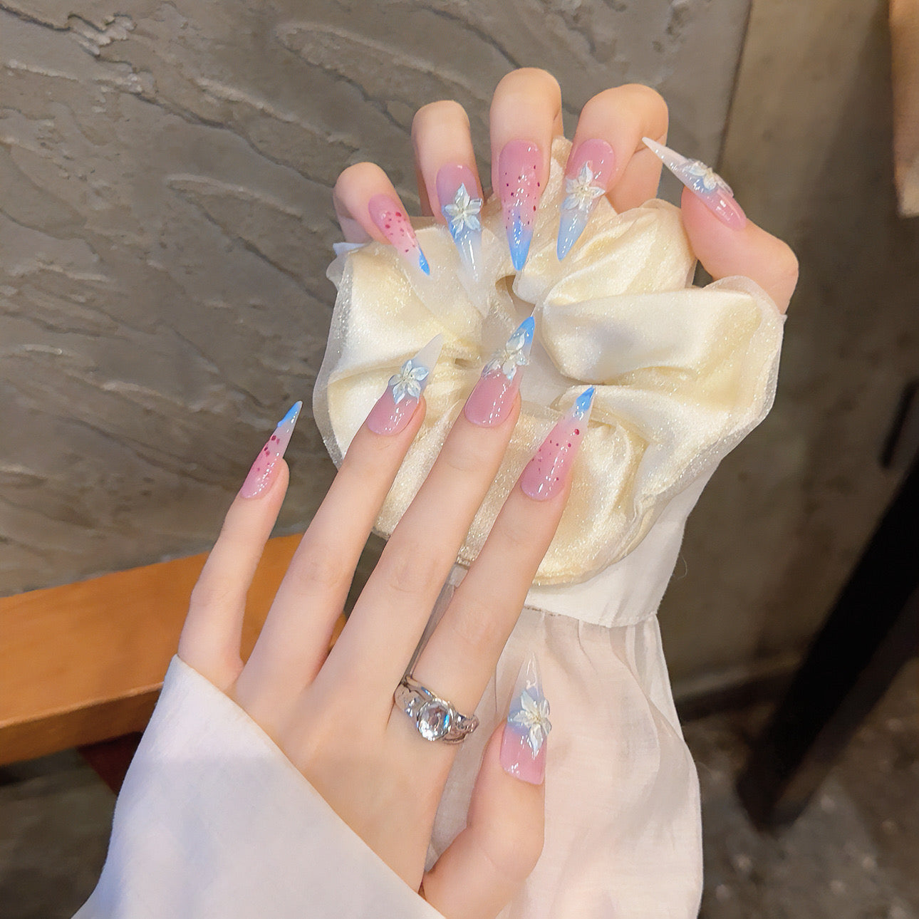 Saffron Handmade Press On Nail