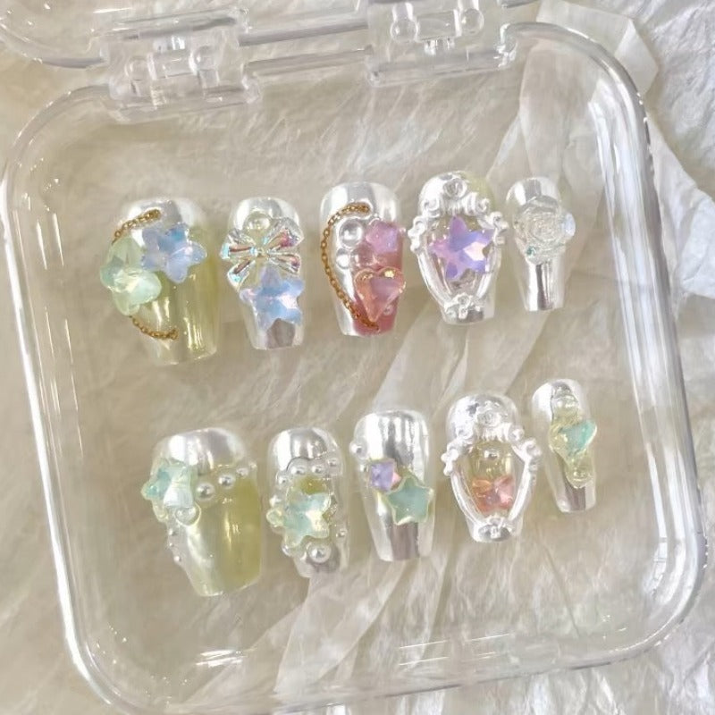 Glittering Pearls and Precious Stones