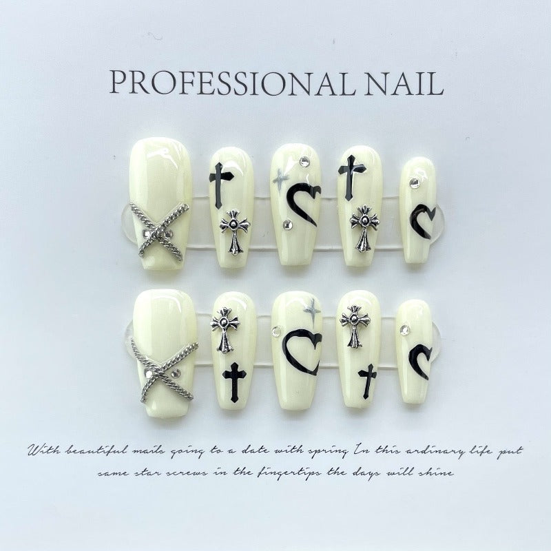 Prayer of the Heart Handmade Press On Nail
