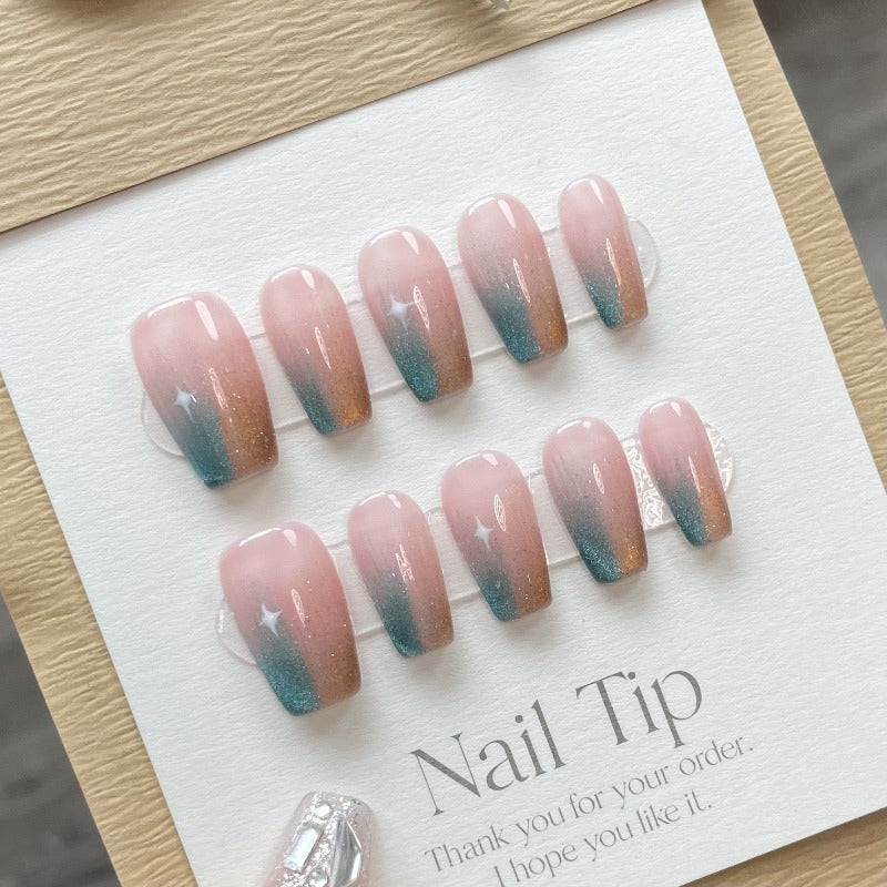 That Cloud Handmade Press On Nail