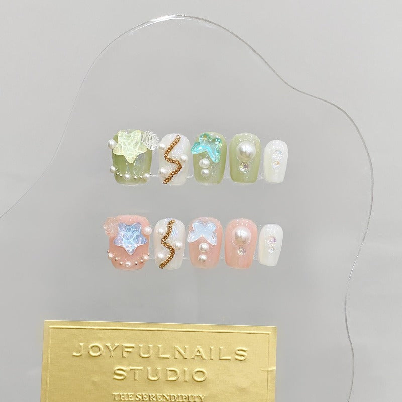 Star Dopamine Handmade Press On Nail