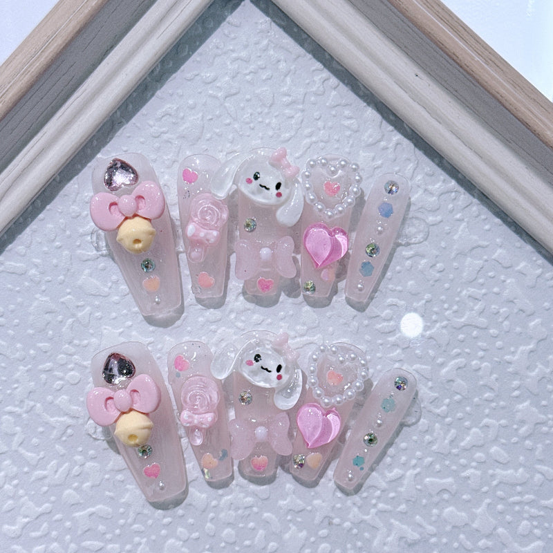 Extra Long Ladder Pink Tamagotchi
