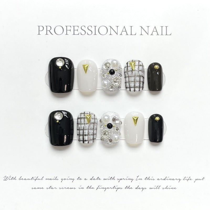 Chanel Wind Armour Handmade Press On Nail