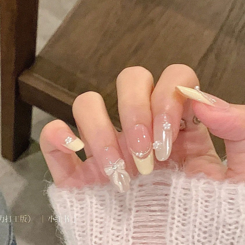 Bow French Nail