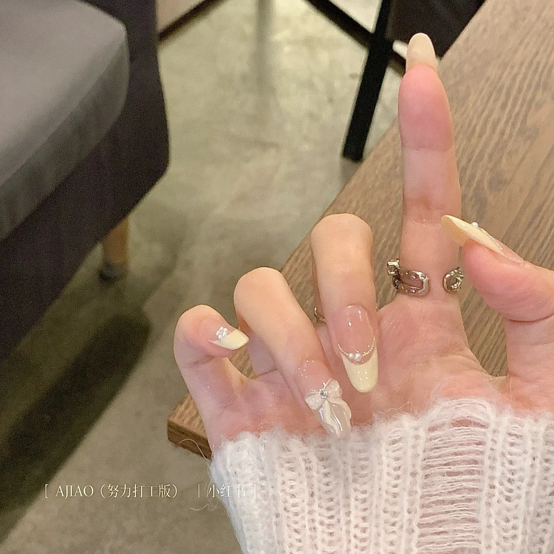 Bow French Nail