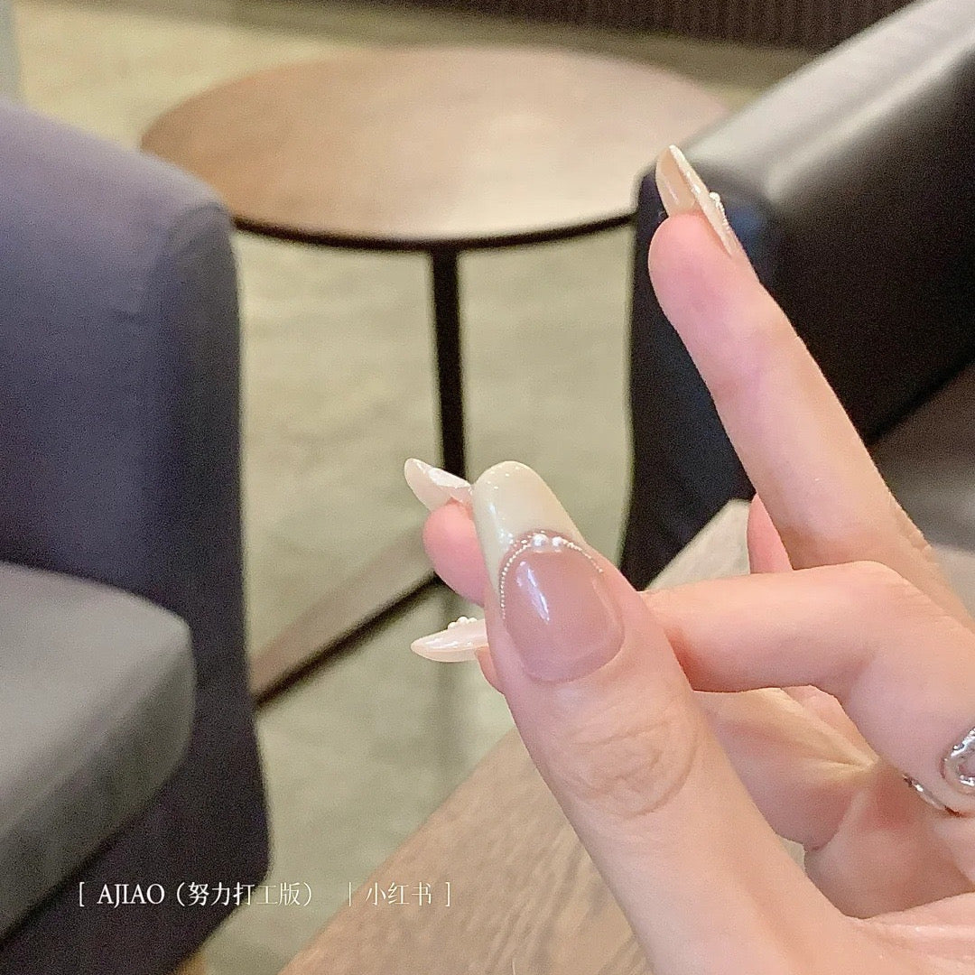 Bow French Nail