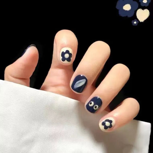 Emoji Blue Flower