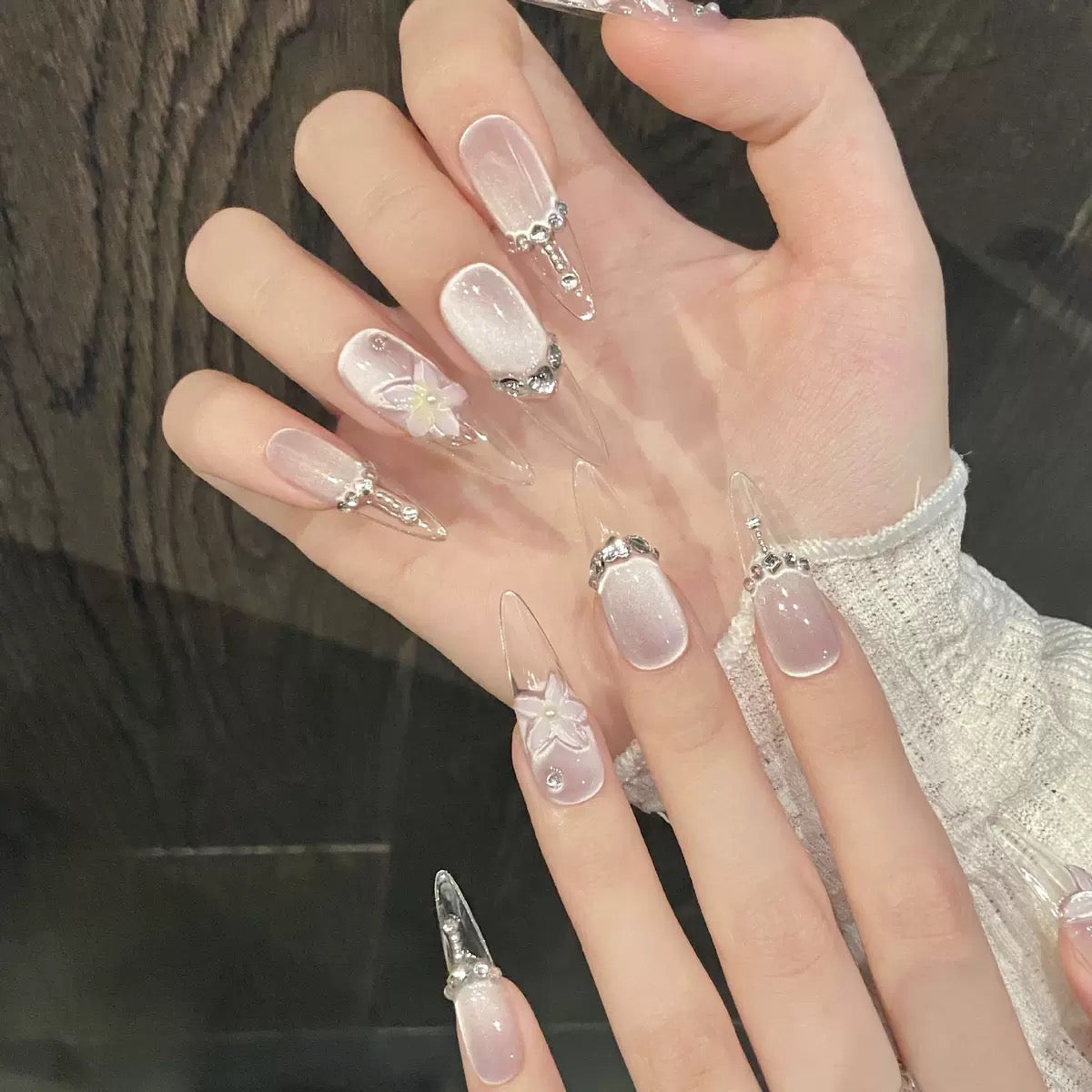 Lotus Purple Nail