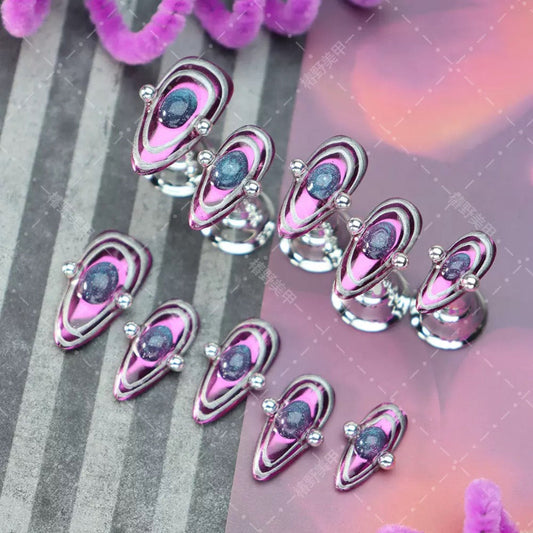 Pink acute angle