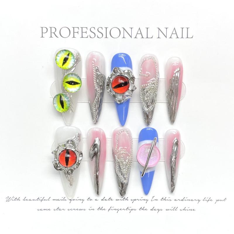 Celestial Eye Handmade Press On Nail