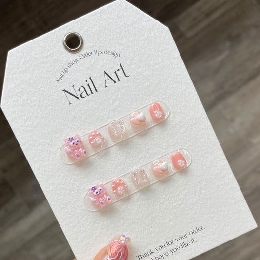 Clarabelle  Handmade Press On Nails