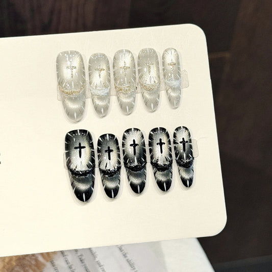 Silver-Black Sacred Radiance